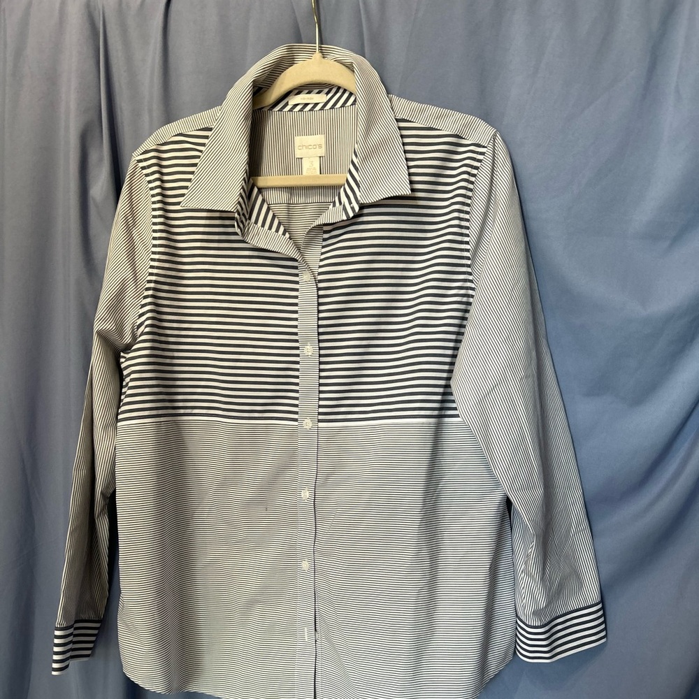Chico’s no iron shirt.